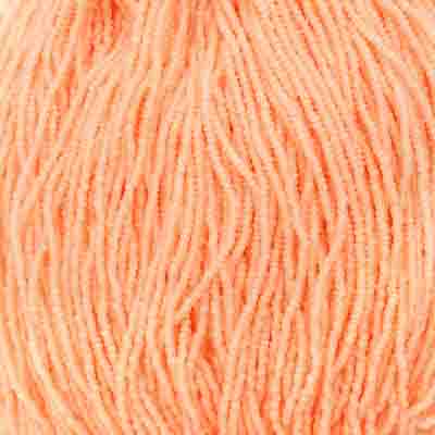 Czech - 11/0 - Seed bead - Pearl Peach Solgel (500g Strung)