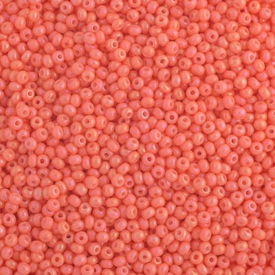 Czech - 11/0 Seed bead - Chalk Pink Solgel Rainbow (250g)