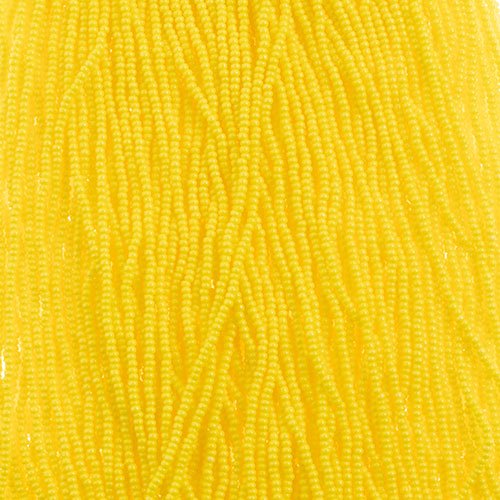 Czech - 11/0 Seed bead - Terra Intensive Yellow (500g Strung)