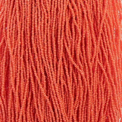 Czech - 11/0 Seed bead - Terra Intensive Orange (500g Strung)