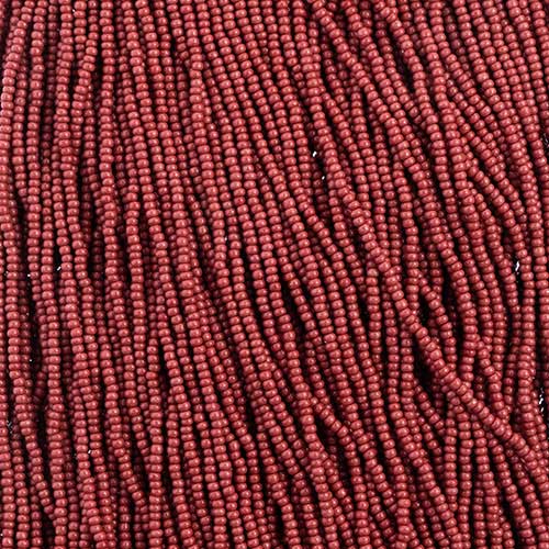 Czech - 11/0 Seed bead - Terra Intensive Brown (500g Strung)
