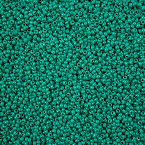 Czech - 11/0 Seed Beads - Terra Intensive Dark Green (250g)