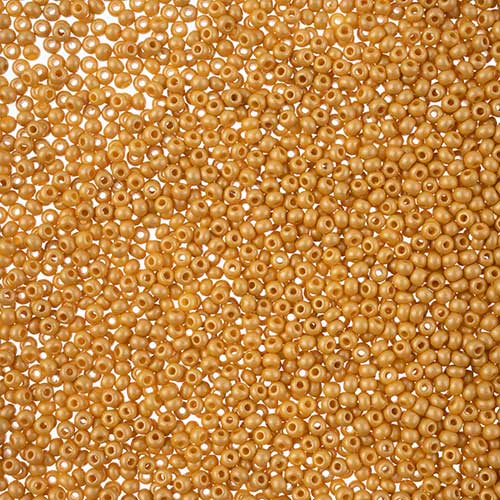 Czech Seed Beads - 11/0 - Permalux Yellow-Brown (250g)