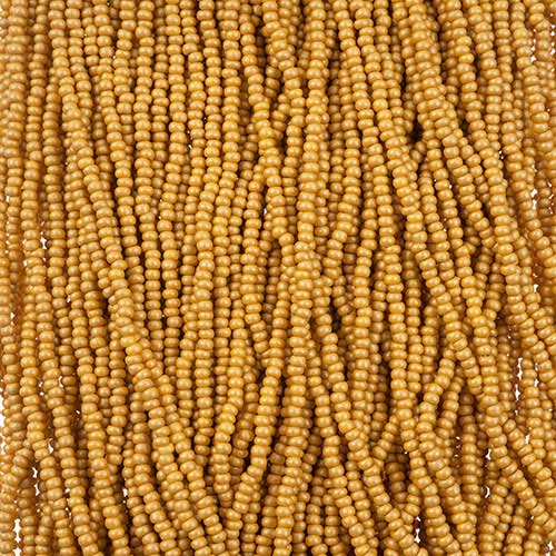 Czech Seed Beads - 11/0 - Permalux Yellow-Brown (250g Strung)