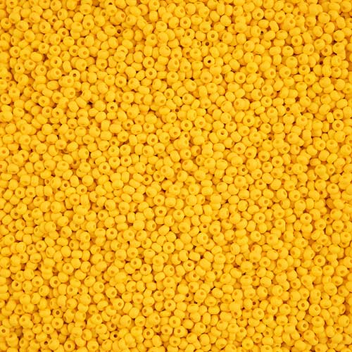 Czech Seed Beads - 11/0 - Permalux Dark Yellow Matte (250g)