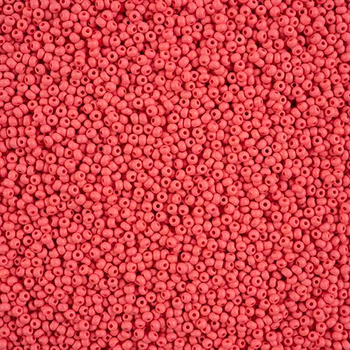 Czech Seed Beads - 11/0 - Permalux Red Matte (Tube)