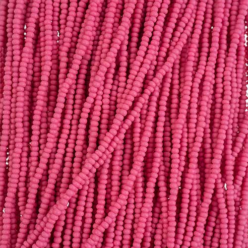 Czech Seed Beads - 11/0 - Permalux Fuchsia Matte (250g Strung)