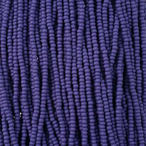 Czech Seed Beads - 11/0 - Permalux Dark Violet Matte (250g Strung)