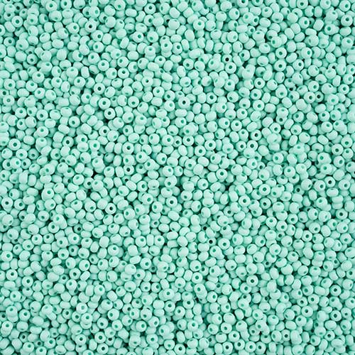 Czech Seed Beads - 11/0 - Permalux Mint Matte (250g)