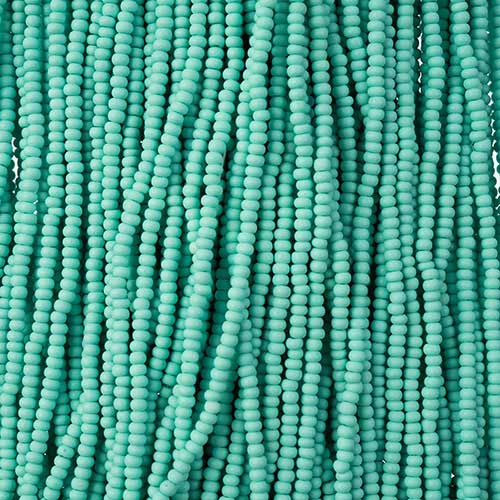 Czech Seed Beads - 11/0 - Permalux Mint Matte (250g Strung)