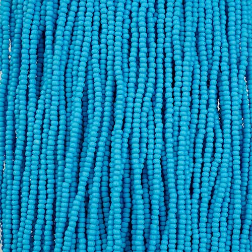 Czech Seed Beads - 11/0 - Permalux Dark Turquoise Matte (250g Strung)