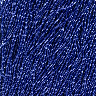 Czech - 12/0 Seed Bead - Opaque Royal Blue (500g Strung)