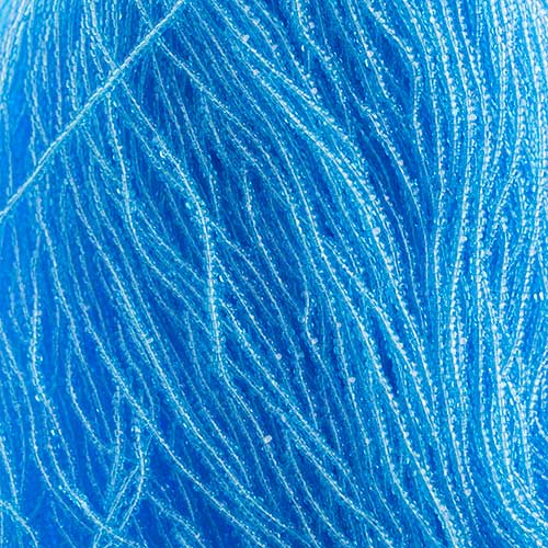 Czech Seed Beads - 11/0 - Cut - Transparent Light Blue (100g Strung)