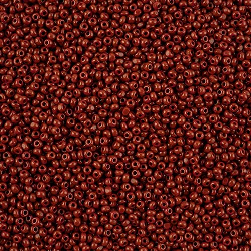Czech Seed Beads - 11/0 - Single Cut - Opaque Light Brown (100g Pack Loose)