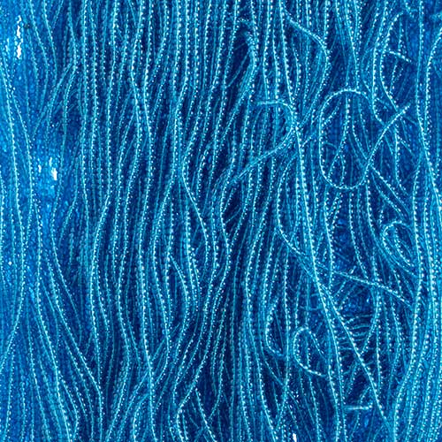 Czech - 13/0 Charlotte - Transparent Medium Aqua (500g Strung)