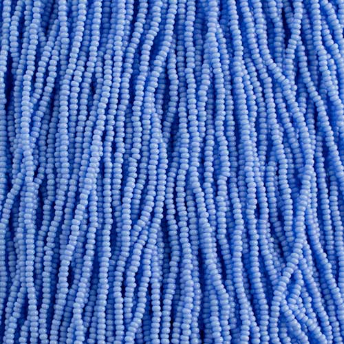 Czech - 13/0 Charlotte - Opaque Pale Blue (500g Strung)