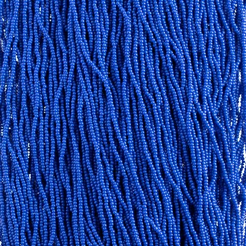 Czech - 13/0 Charlotte - Opaque Royal Blue (500g Strung)