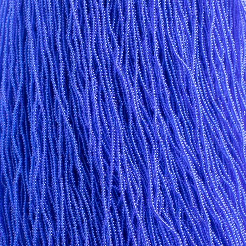 Czech - 15/0 Seed bead - Transparent Royal Blue (500g Strung)