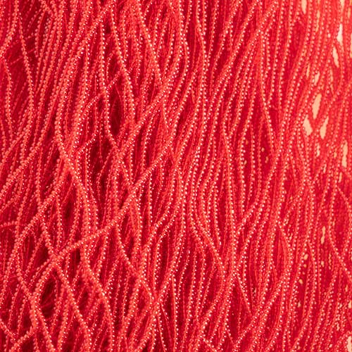 Czech - 15/0 Seed bead - Transparent Red (500g Strung)