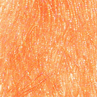 Czech - 10/0 - 3-cut Seed Beads - Transparent Orange Luster (pkg strung)