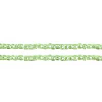 Czech - 10/0 - 3-cut Seed Beads - Light Green Luster (pkg strung)