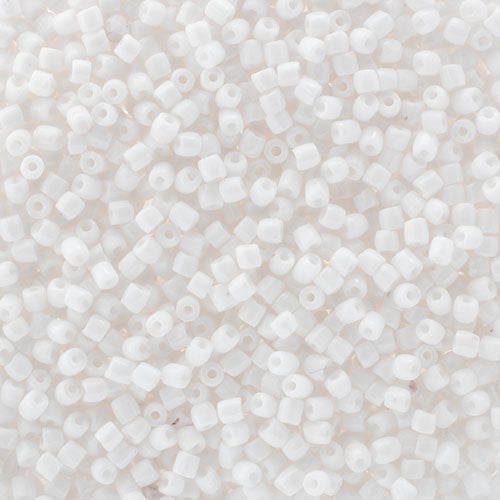 Czech Seed Beads 3Cut - 9/0 - Opaque White (100g)