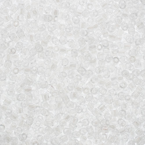 Czech Seed Beads 3Cut - 9/0 - Transparent Crystal Luster (100g)