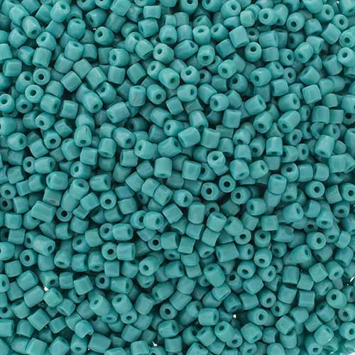 Czech Seed Beads 3Cut - 9/0 - Opaque Turquoise (100g)