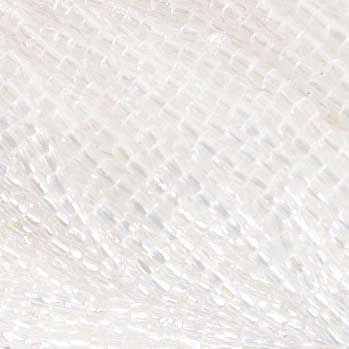 Czech - 12/0 - 3-cut Seed Beads - Crystal Rainbow (pkg strung)