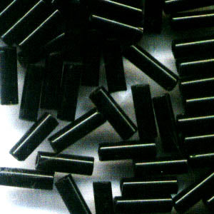 Czech Bugles - #3 Bugles - Opaque Black  (20 grams)