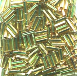 Czech Bugles - #3 Bugles - Silver Lined Gold (20 grams)