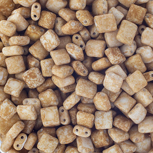 Karo Bead - Matte Opaque Speckled Brown (100 grams)