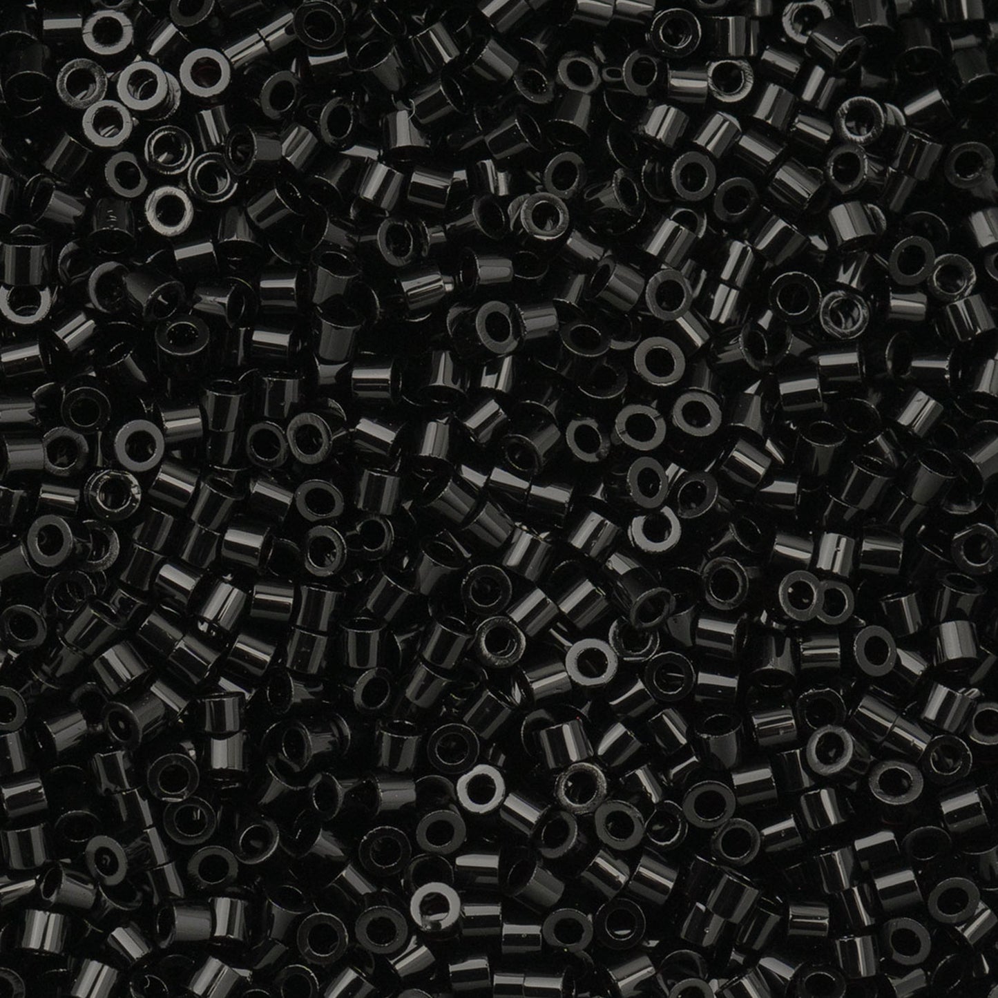 Cylin Bead - 11/0 - Opaque Black (25g)
