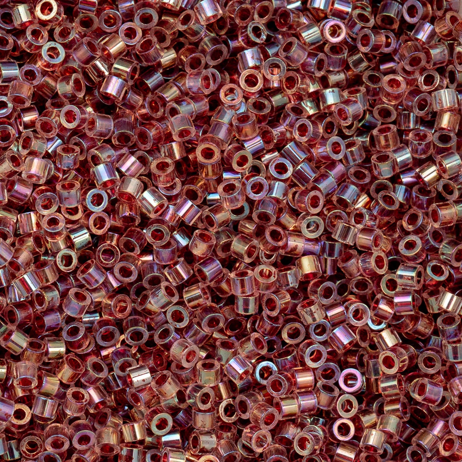 Cylin Bead - 11/0 - Red Gold Luster (25g)