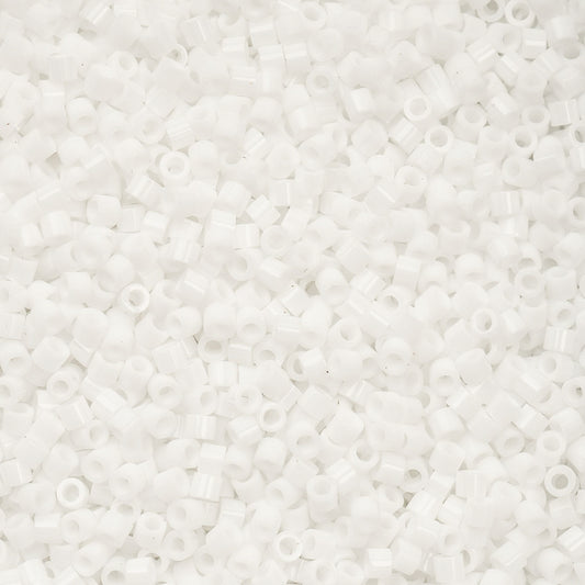 Cylin Bead - 11/0 - Chalk White (25g)