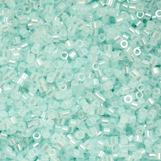 Cylin Bead - 11/0 - Light Crystal Aqua Ceylon (25g)