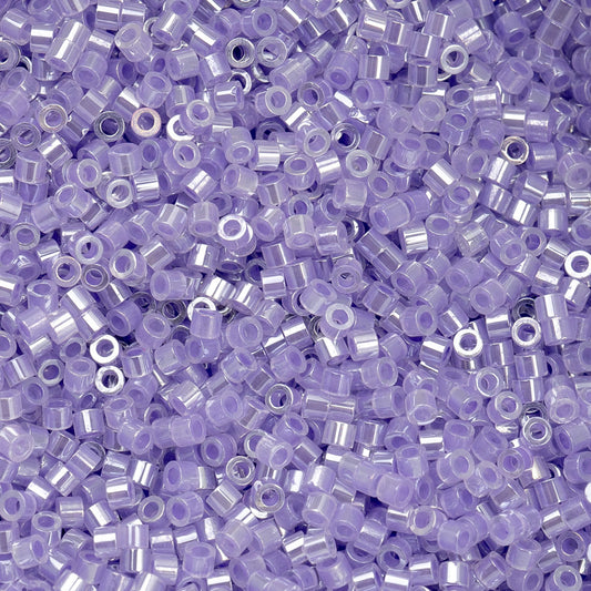 Cylin Bead - 11/0 - Crystal Purple Lined Ceylon (25g)