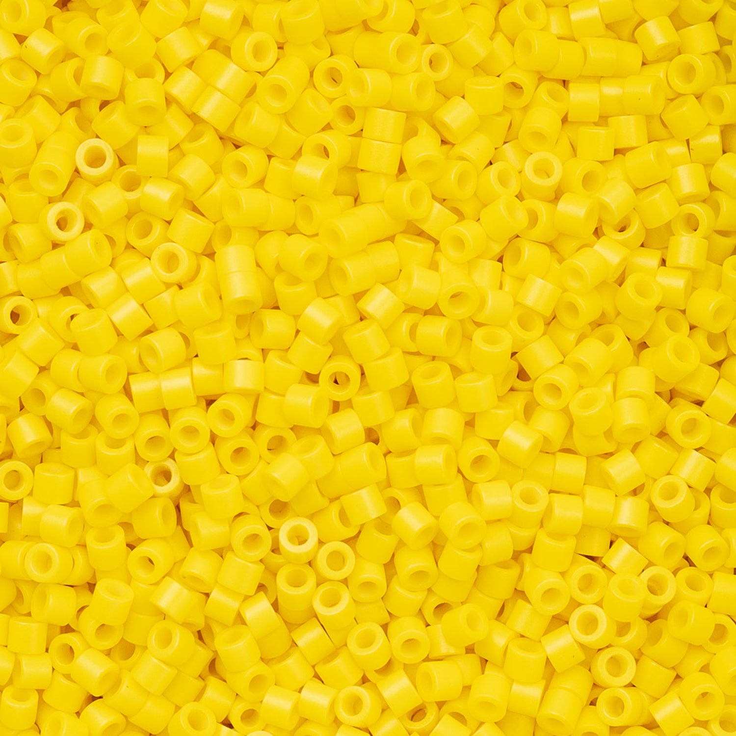 Cylin Bead - 11/0 - Opaque Yellow (25g)