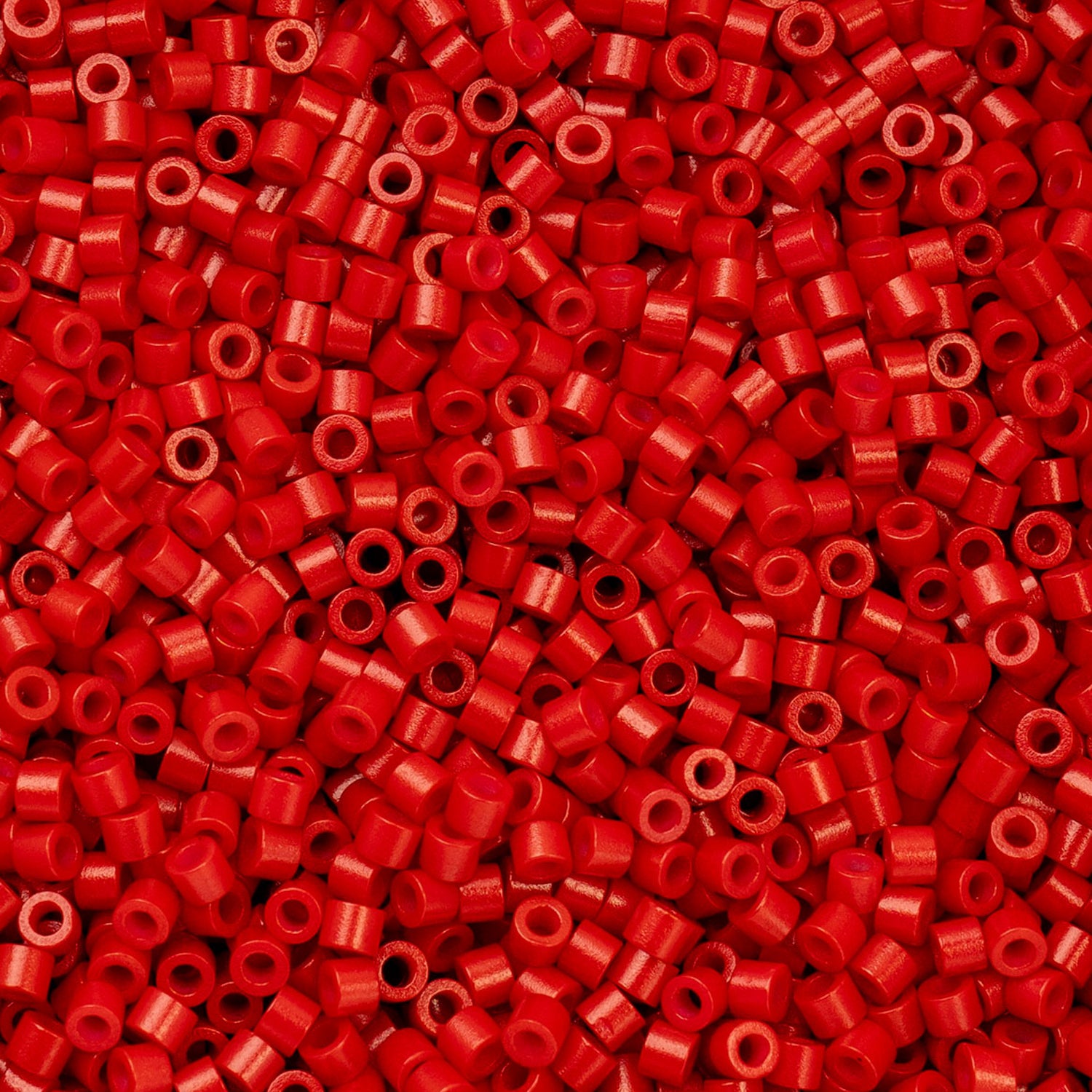 Cylin Bead - 11/0 - Opaque Red (25g)