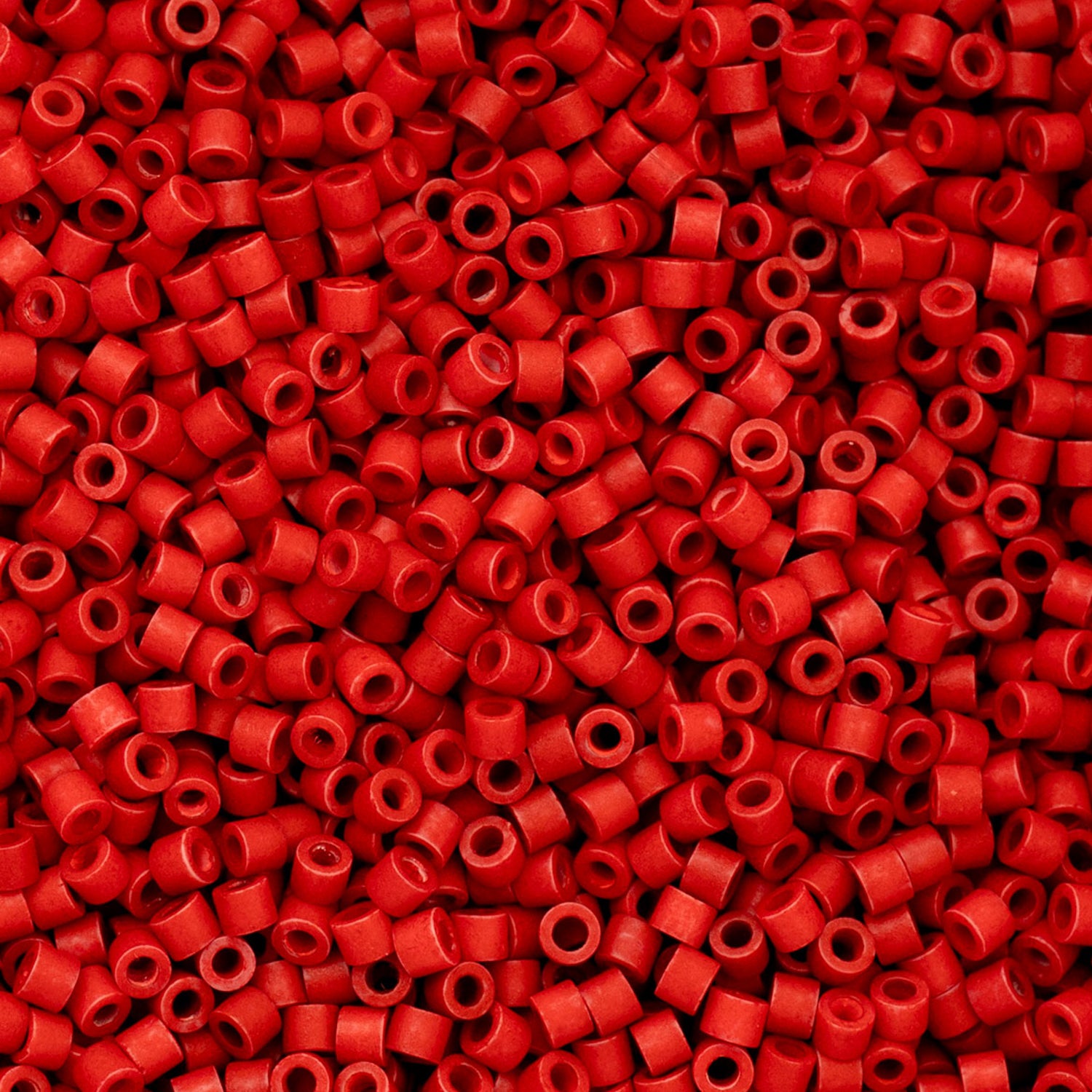Cylin Bead - 11/0 - Red Matt (25g)