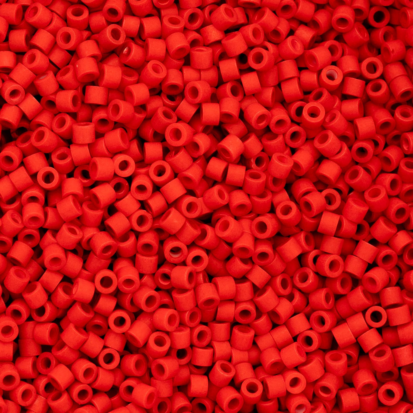 Cylin Bead - 11/0 - Red Vermillion Matte (25g)