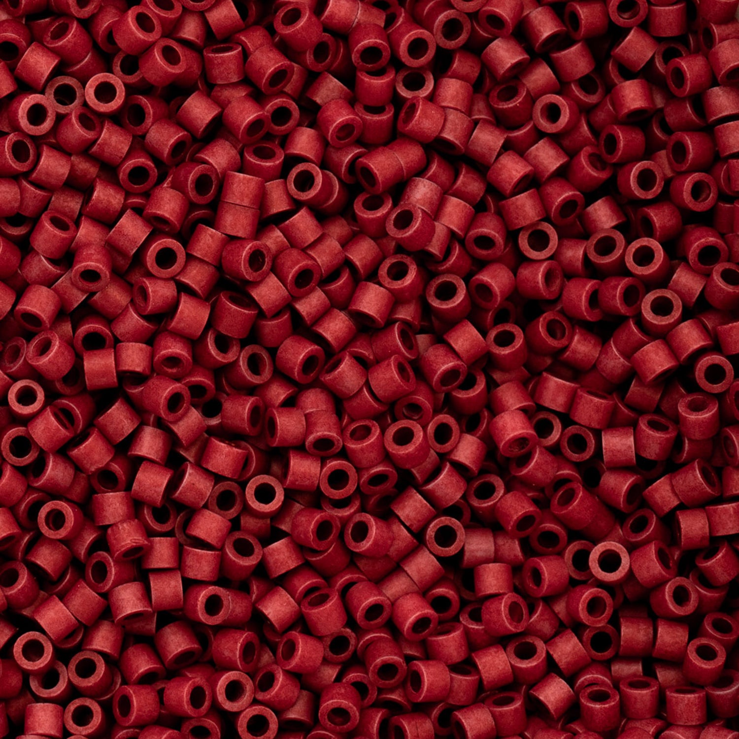 Cylin Bead - 11/0 - Red Matte (25g)