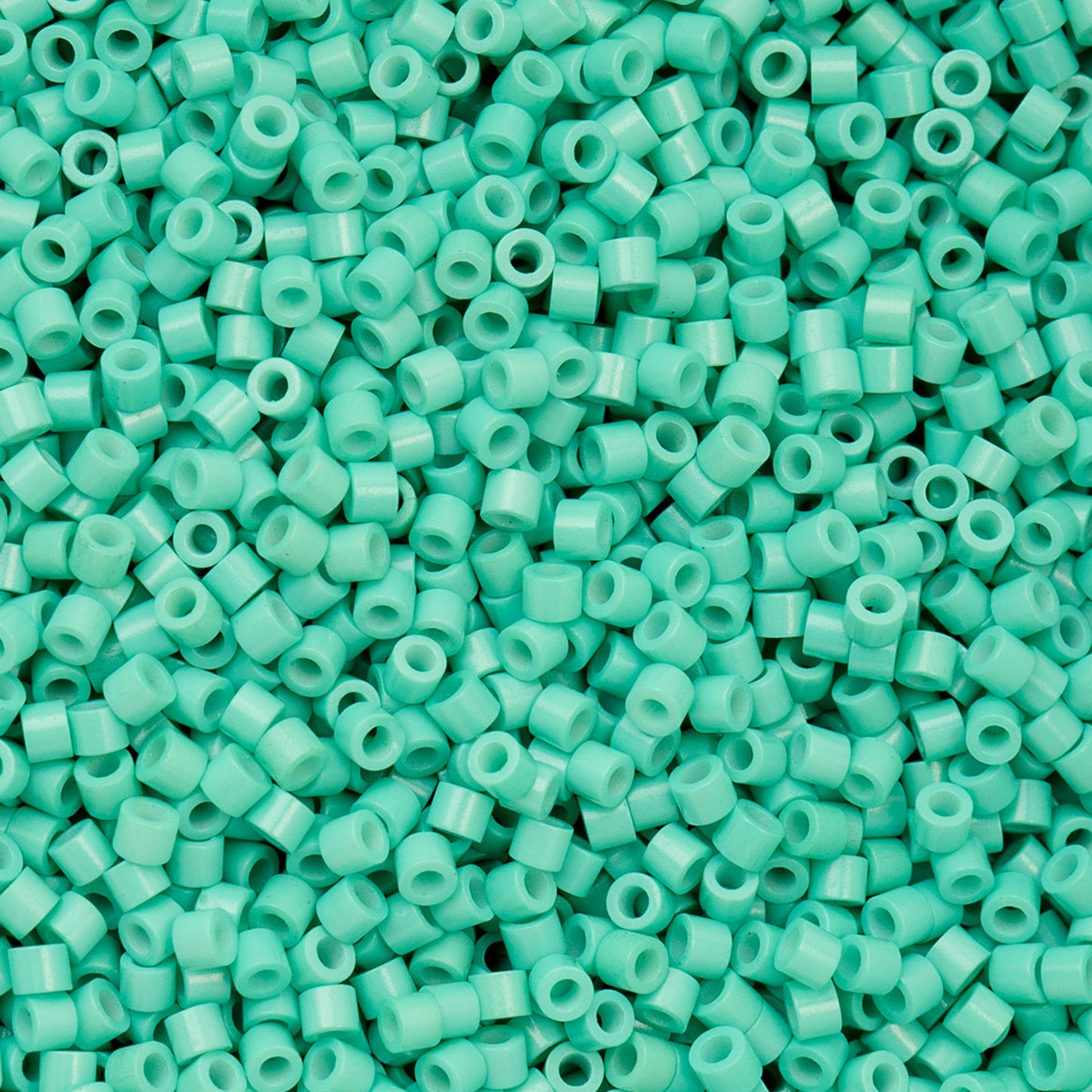 Cylin Bead - 11/0 - Opaque Vibrant Turquoise (25g)