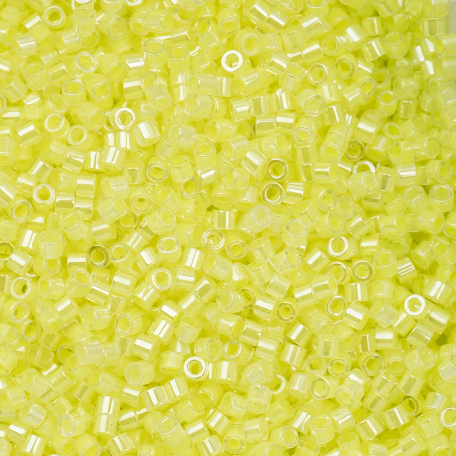 Cylin Bead - 11/0 - Limeade Yellow Neon Color (25g)