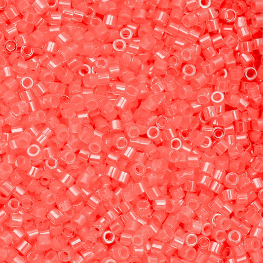 Cylin Bead - 11/0 - Coral Neon Color (25g)