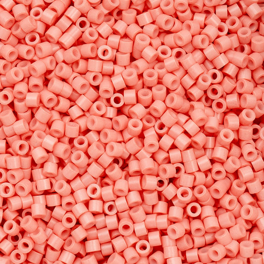 Cylin Bead - 11/0 - Opaque Soft Coral Pink (25g)