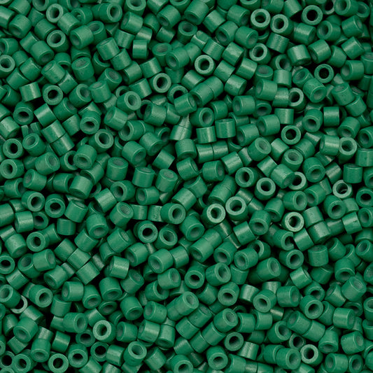 Cylin Bead - 11/0 - Opaque Emerald Green (25g)