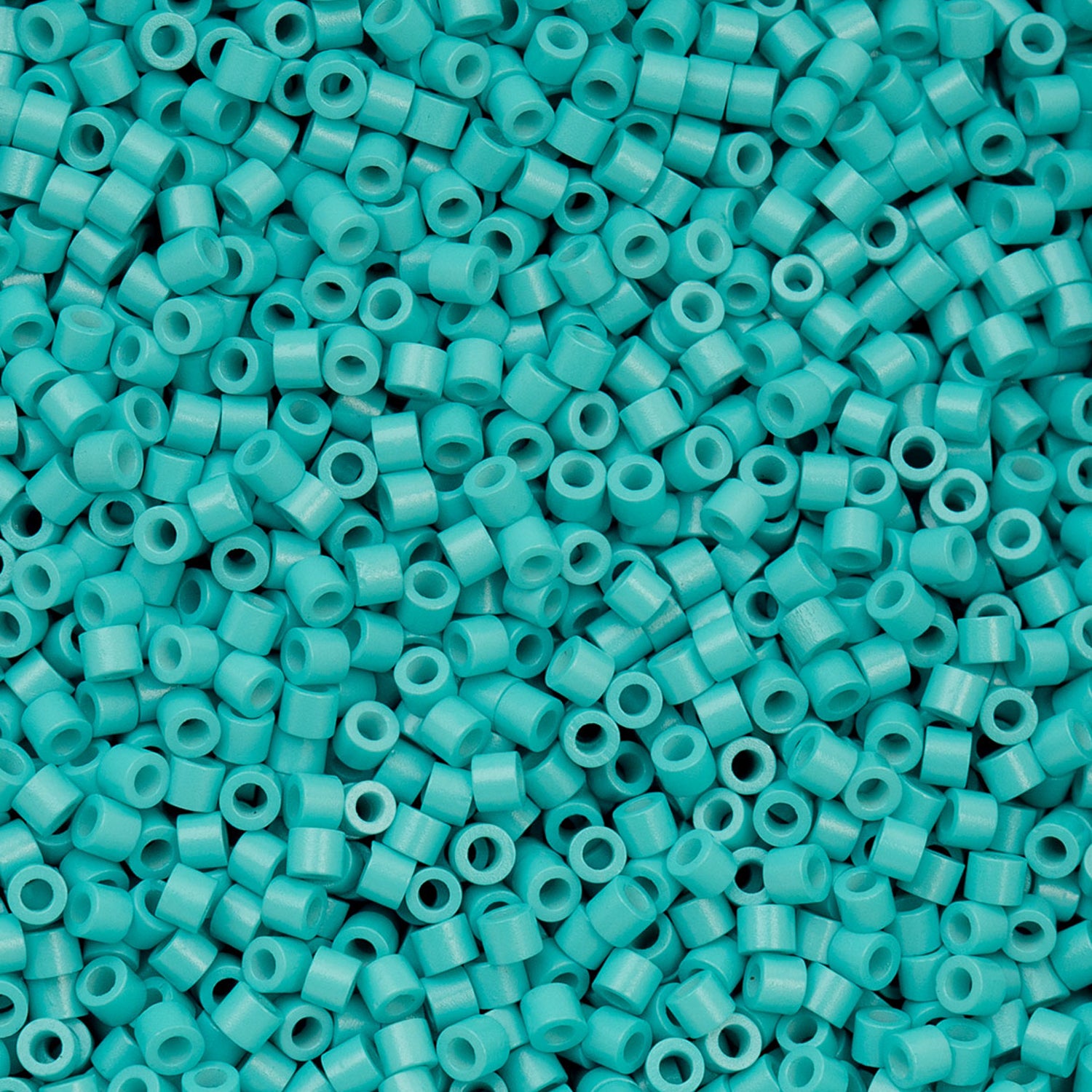 Cylin Bead - 11/0 - Opaque Turquoise Blue (25g)