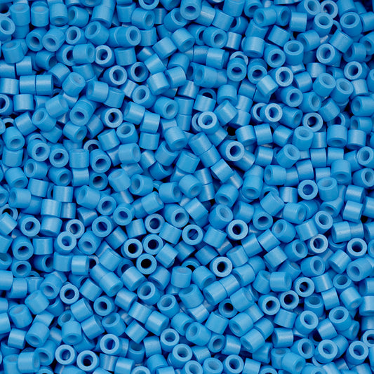 Cylin Bead - 11/0 - Opaque Blue Cerulean (25g)