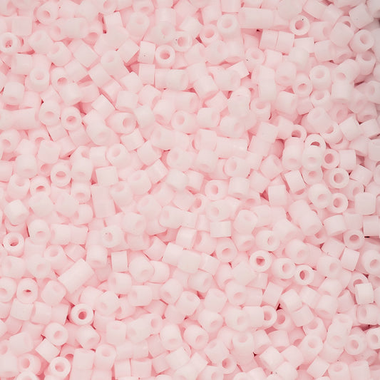 Cylin Bead - 11/0 - Matte Macaron - Peal Pink (25g)